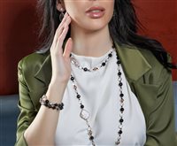 Collana Glamour Donna Carmen in Argento Cristallo LGNK590 - LGNK590